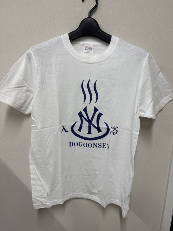 NY　入浴DOGOONSEN　Tシャツ　ホワイト