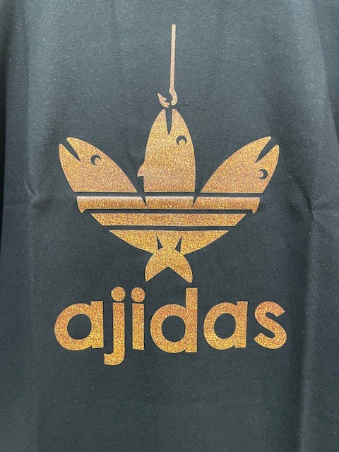 オリジナルTシャツ　ajidas　（S/M/L）