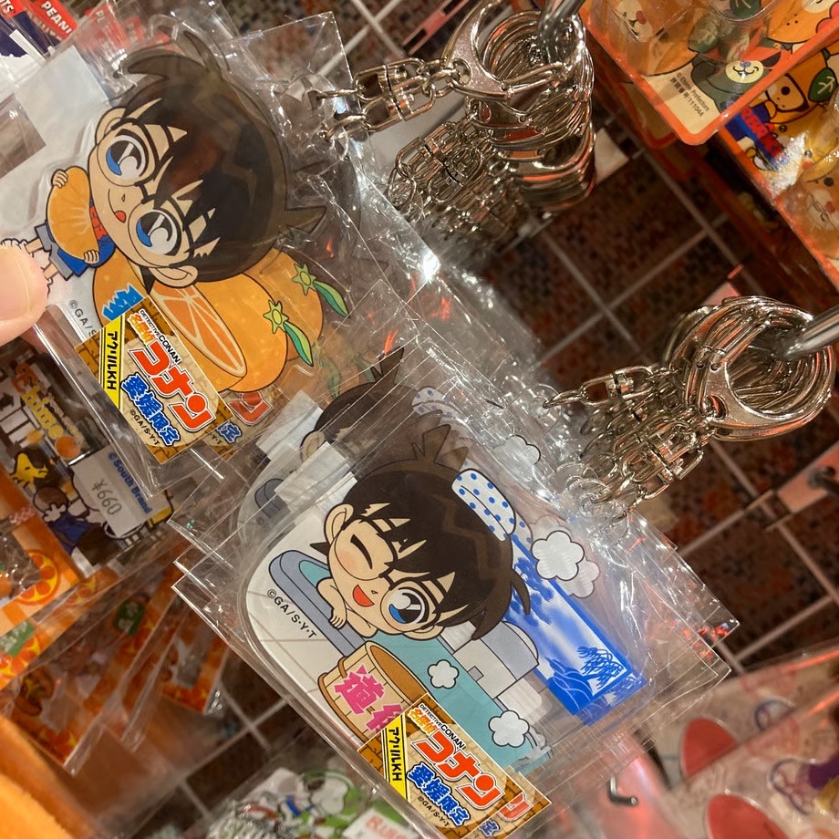 愛媛限定コナンアクリルキーホルダー