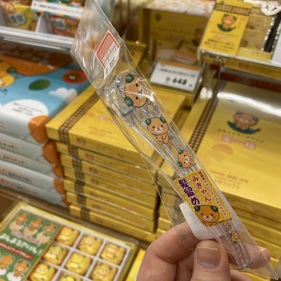 みきゃんの髪留め（全４種）