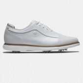 FootJoy Traditions Cap Toe Women's Golf Shoes- White եåȥ祤 ȥǥ å ȥ ǥ  塼