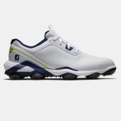 FootJoy Tour Alpha Golf Shoes (White/Navy) եåȥ祤 ĥ ե  塼 55536