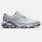 FootJoy Tour Alpha Golf Shoes (White/Silver) եåȥ祤 ĥ ե  塼 55543