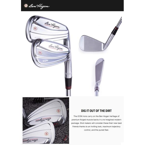 Ben Hogan Golf Icon Chrome Iron ベンホーガン ゴルフ アイコン