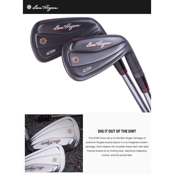 Used Ben Hogan Icon Iron Set 4-PW Used Golf Club at