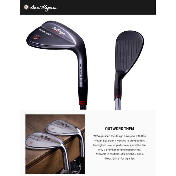 【予約販売】本 Ben Hogan Golf Equalizer II Black DBM Wedge ベンホーガン クラブ