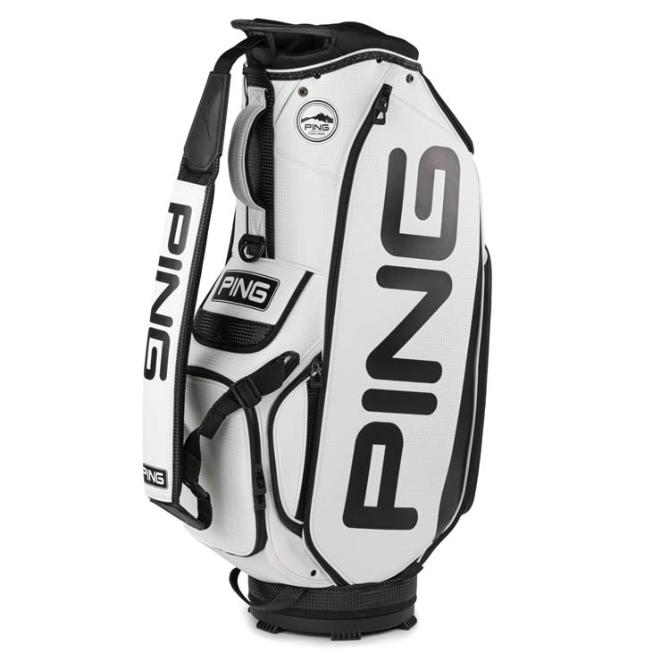 PINGツアースタッフバッグ PING - 超希少 PING ツアースタッフ キャディバッグ 鈴木愛