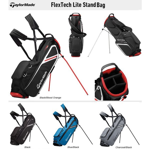 限定セール!】テーラーメイド FLEX TECH キャディバッグ バッグ 大特価 テーラーメイド キャディバッグ TECH FLEX バッグ