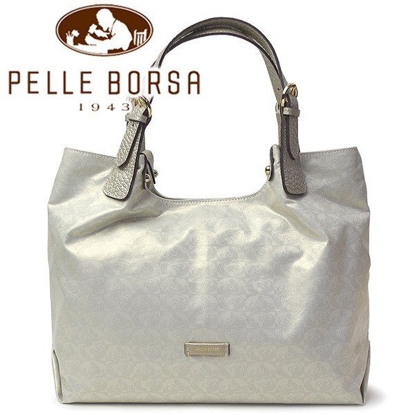 ペレボルサ バッグ レディース PELLE BORSA アライブパール トート  6301 CG シャンパンゴールド