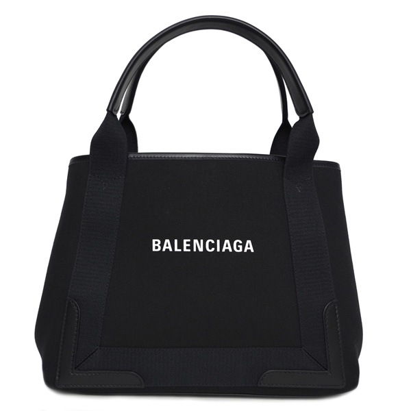 バレンシアガ バッグ レディース BALENCIAGA ネイビーカバスS 339933 2HH3N 1000 ブラック