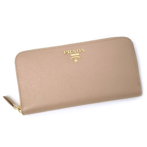 プラダ 財布 レディース PRADA サフィアーノレザー 1ML506 QWA F0236 ピンクベージュ
