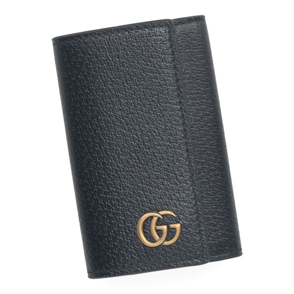 グッチ キーケース メンズ GUCCI GGマーモント 435305 DJ20T 1000 NERO 