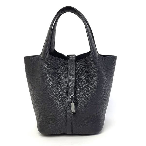 【プレミアム価格】 エルメス ピコタンロック HERMES PM 18 モノクローム ソーブラック 079194