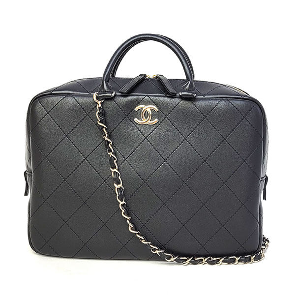 ae34. Aquascutum レザー ビジネスバッグ 黒