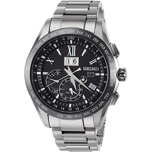 安い ショップ SEIKO アストロン GPS衛星電波ソーラー ビッグデイト 