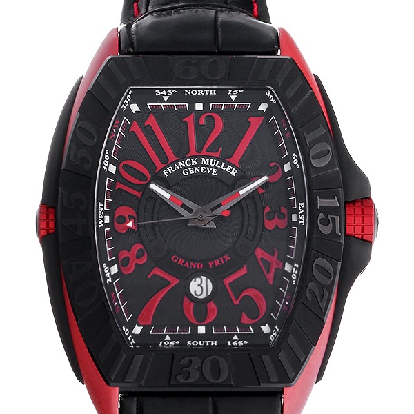 フランクミュラー　コンキスタドール　グランプリ　9900SCDT GPG ERG TI×レッドエルガ