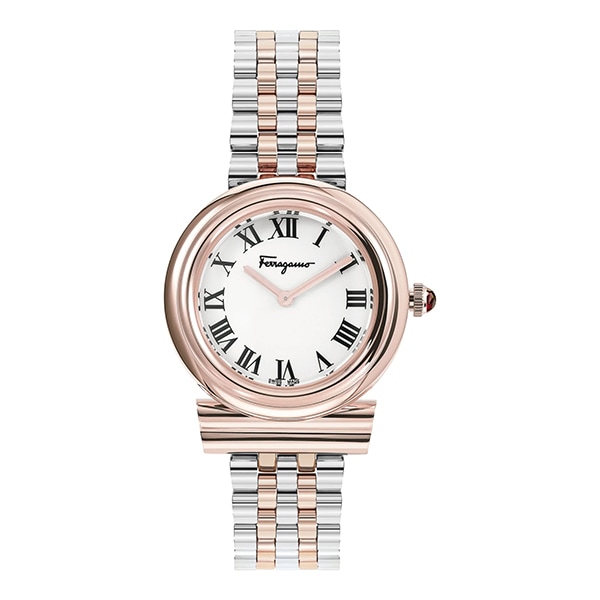 フェラガモ 時計　SFMV00422　ガンチーニ　クォーツ　レディース　コンビ