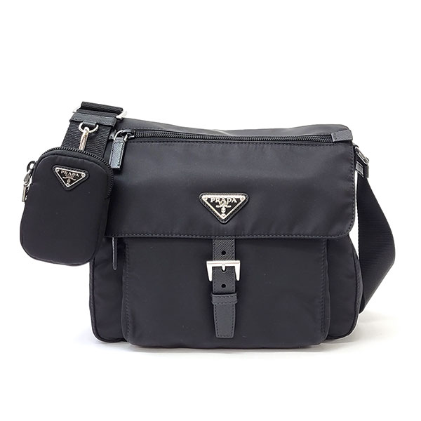 プラダ バッグ レディース PRADA リナイロン 1BD994 RV44 F0002 ブラック