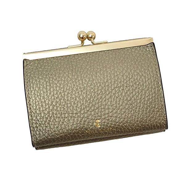 ペレボルサ がまぐち財布 レディース PELLE BORSA レネット 4769 GO