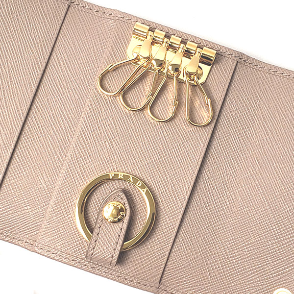 プラダ キーケース レディース PRADA サフィアーノレザー 1PG004 QWA