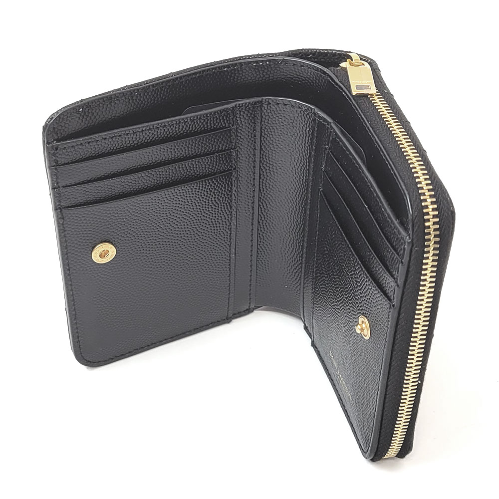 サンローランモノグラム コンパクト ジップアラウンド ウォレット