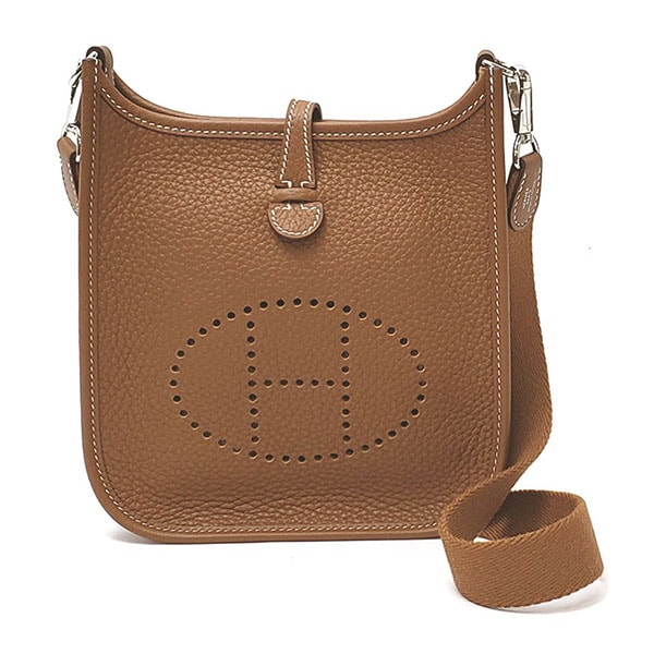 【プレミアム価格】 エルメス エブリン TPM 16cm HERMES トリヨンクレマンス ゴールド シルバー金具 069426