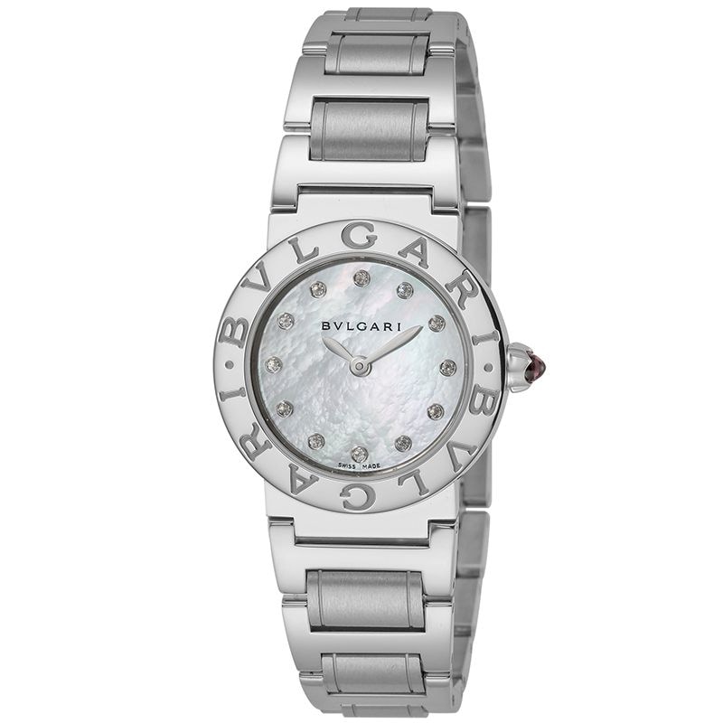 ブルガリ BVLGARI ブルガリ・ブルガリ　レディース　BBL26WSS/12　シェル文字盤12Pダイヤモンド
