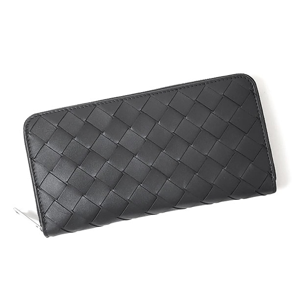 ✨美品 BOTTEGAVENETA ボッテガヴェネタ イントレチャート ブラック BOTTEGA VENETA ボッテガヴェネタ 二つ折り財布 イントレ