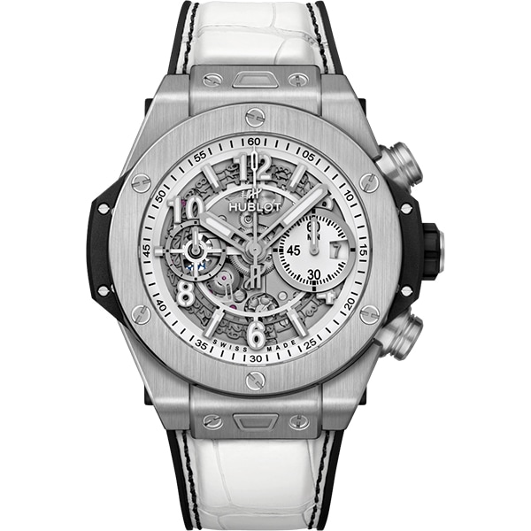 ウブロ HUBLOT ビッグ・バン ウニコ ブラック ＆ ホワイト 421.NX.2010.LR.JPN 日本限定