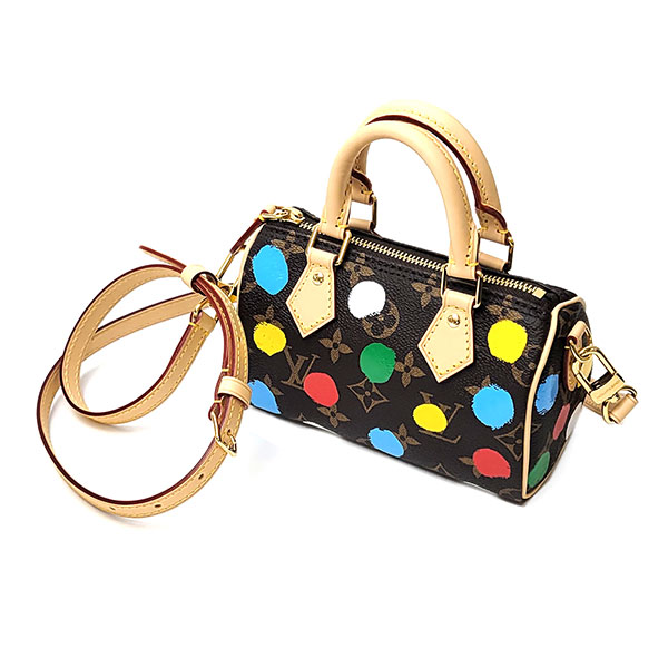 ルイヴィトン 草間彌生 LV x YK スピーディ ブラック M81910 プレミアム価格】 ルイヴィトン 草間彌生 バッグ LOUIS VUITTON