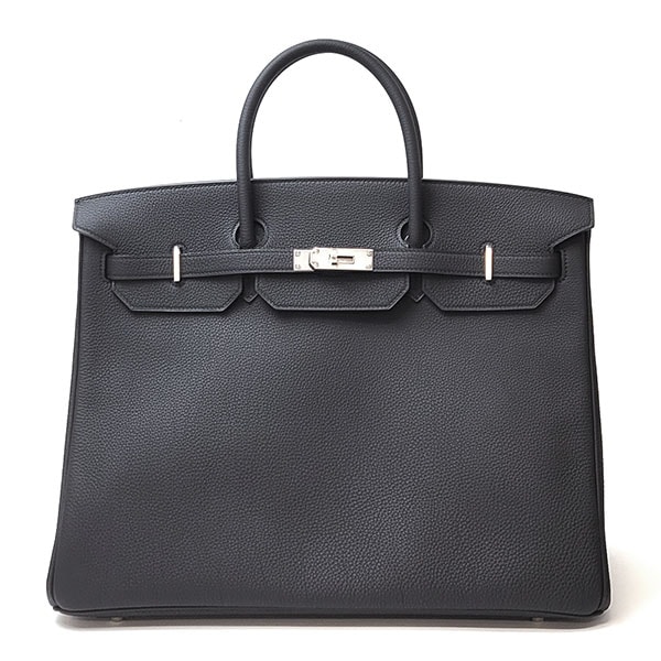 【プレミアム価格】 エルメス バーキン 40cm HERMES トゴ ブラック シルバー金具 100140