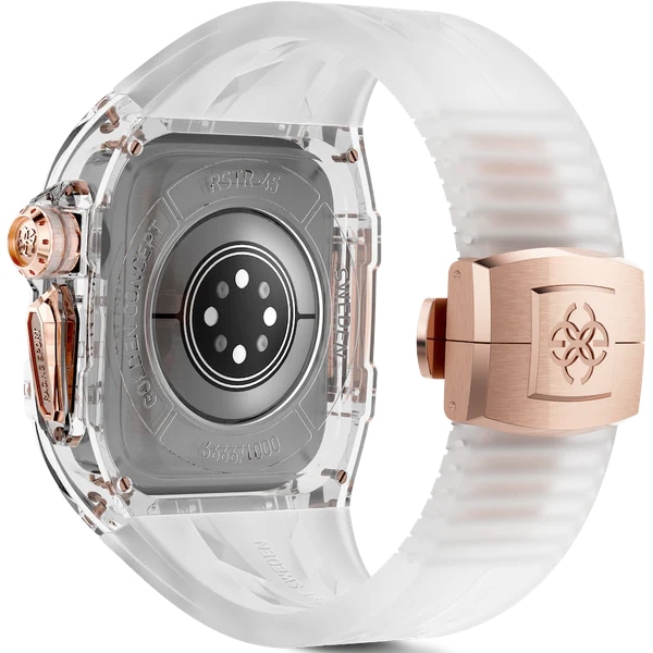 GOLDEN CONCEPT RSTR45 Crystal Rose アップルウォッチケース