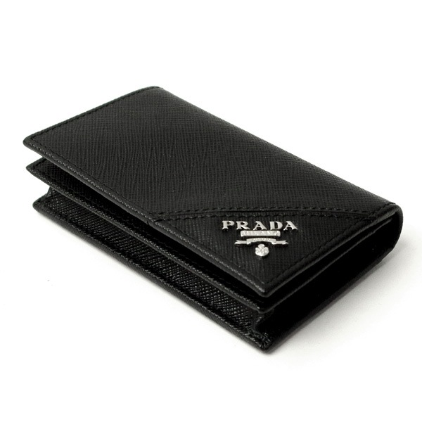 プラダ 名刺入れ メンズ PRADA 2MC122 SAFFIANO METAL NERO