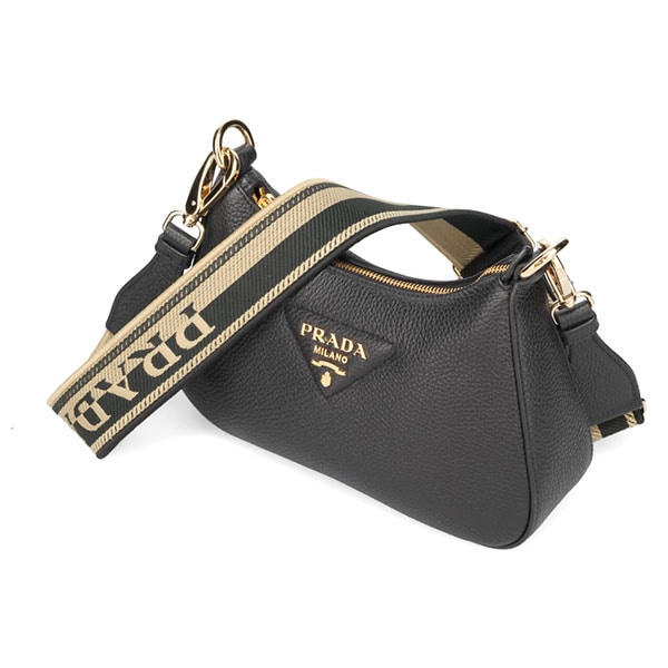 ☆人気☆【PRADA】☆プラダ スムースレザー ショルダーバッグ☆ プラダ バッグ レディース PRADA レザー ショルダーバッグ