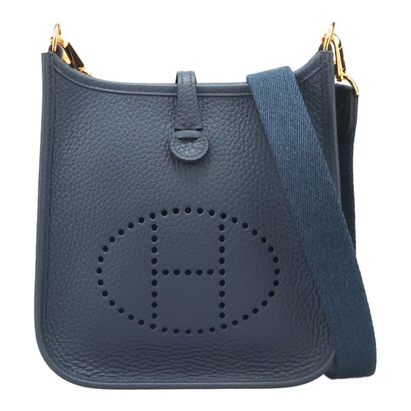 大人気【HERMES】エルメス エブリン TPM 16 トリヨンクレマンス エルメス エブリン16 TPM トリヨンクレマンス ブラック シルバー