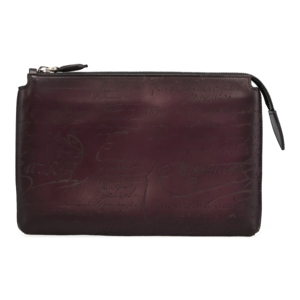 【プレミアム価格】 ベルルッティ バッグ メンズ BERLUTI テルシオ オールインワン グレープ 261072