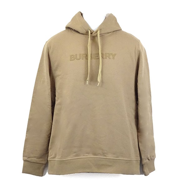 バーバリー フーディ メンズ BURBERRY ロゴプリント 8055317 キャメル サイズL ※サイズ別の在庫状況はお問合せください。