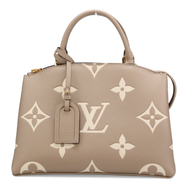 【プレミアム価格】 ルイヴィトン バッグ レディース LOUIS VUITTON モノグラムアンプラント プティ パレPM トゥルトレールクレーム M58914
