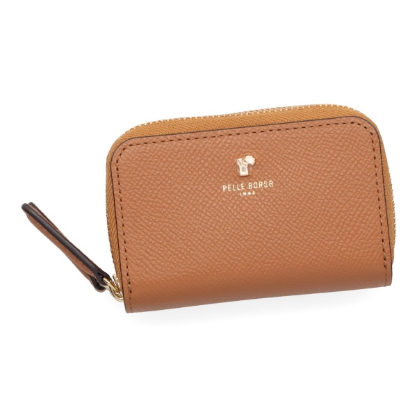 ペレボルサ キーケース レディース PELLE BORSA フレンチカーフ 3305 CA キャメル