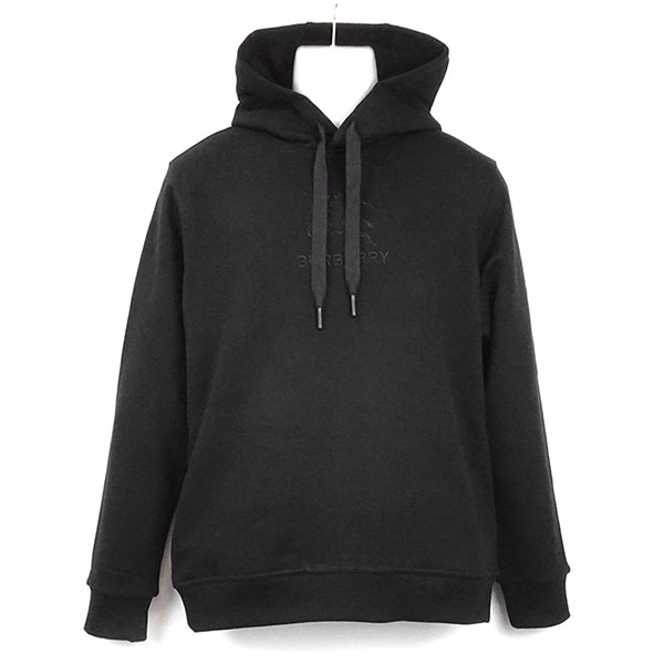 バーバリー フーディ メンズ BURBERRY EKD 8072741 ブラック サイズM ※サイズ別の在庫状況はお問合せください。