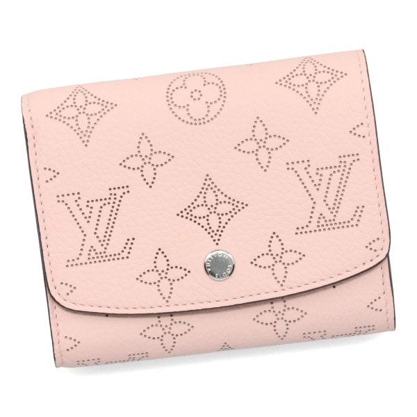 【プレミアム価格】 ルイヴィトン 財布 レディース LOUIS VUITTON マヒナ ポルトフォイユ イリス コンパクトローズジャスミン M82757