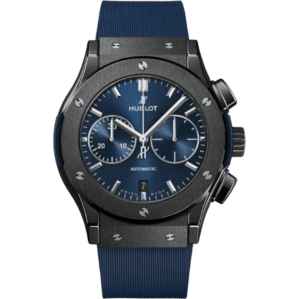 ウブロ HUBLOT クラシック・フュージョン クロノグラフ セラミック ブルー　521.CM.7170.RX