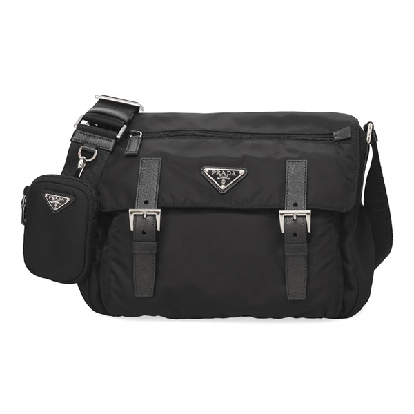 プラダ バッグ レディース PRADA リナイロン ショルダーバッグ 1BD953 RV44 F0002 NERO ブラック