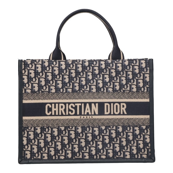 ディオール バッグ レディース DIOR ブックトート ミディアム M1324CZBB M928 ブルー