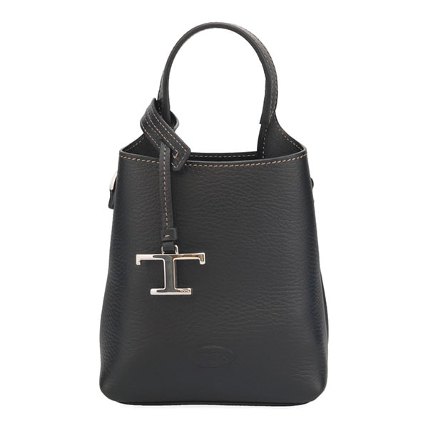 トッズ バッグ レディース TOD'S Tタイムレス レザーバッグ