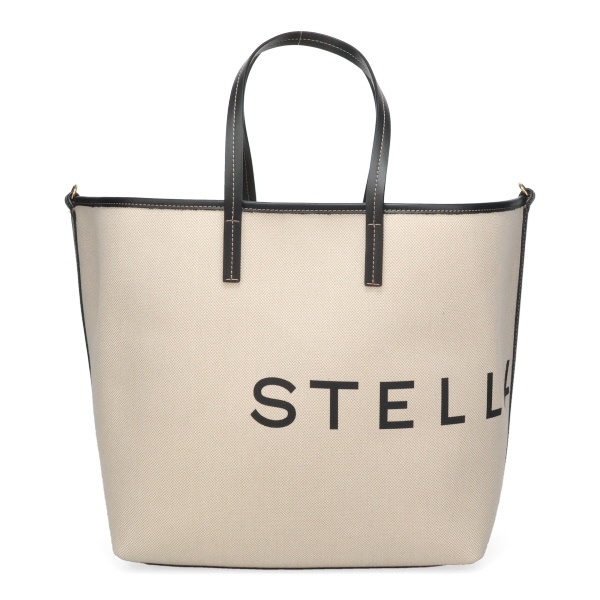 ステラマッカートニー バッグ レディース STELLA McCARTNEY ロゴキャンバスビーチトートバッグ 7B0048 WP0221 9043