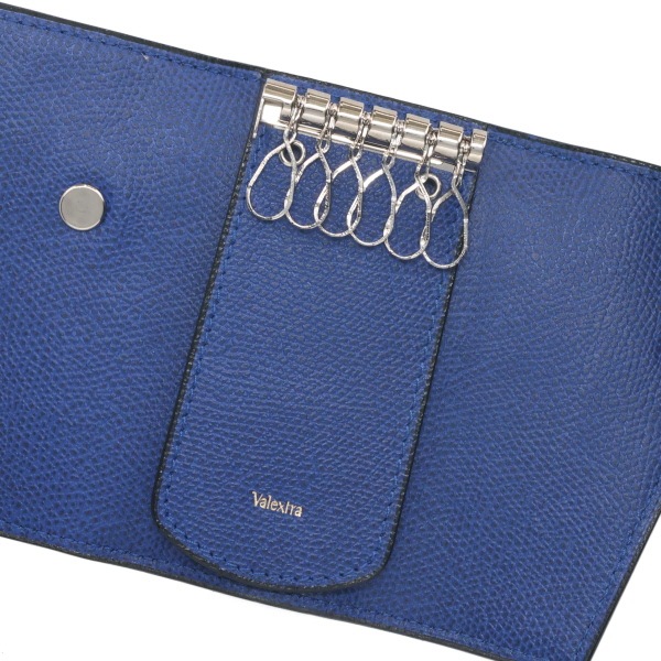 ヴァレクストラ キーケース VALEXTRA キーホルダー 6フック