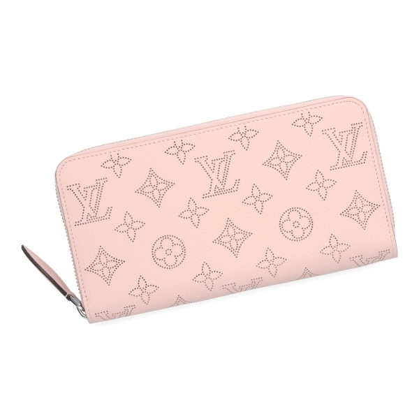 【プレミアム価格】 ルイヴィトン 財布 レディース LOUIS VUITTON マヒナ ジッピーウォレット ローズジャスミン M82755