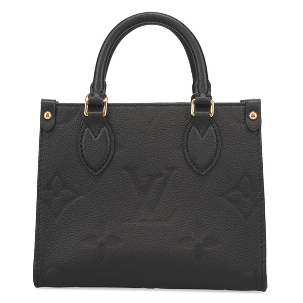 【プレミアム価格】 ルイヴィトン バッグ レディース LOUIS VUITTON モノグラムアンプラント オンザゴー BB ブラック M46993