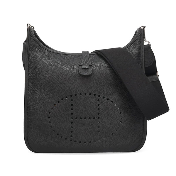 【プレミアム価格】 エルメス エブリン3 PM 29cm HERMES トリヨンクレマンス ブラック シルバー金具 056277